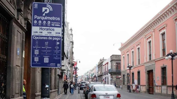 ¿Cuándo se reactiva el cobro de parquímetros en el Centro histórico de Puebla?