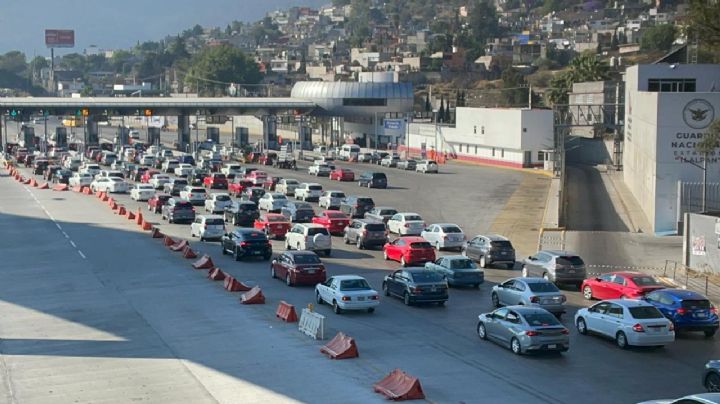 Autopista México-Cuernavaca: del 6 al 17 de mayo habrá reducción de carriles por obras