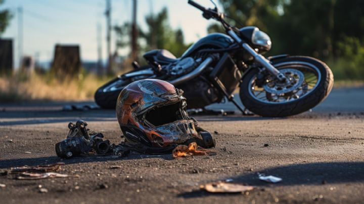 Muere menor de edad tras el choque de una moto con un automóvil en Hidalgo