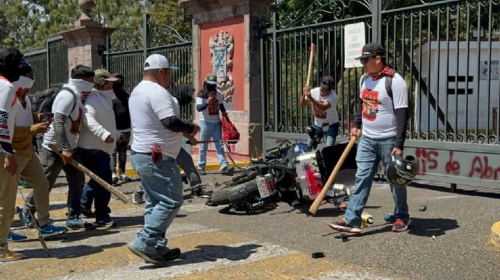 FGE recibe 5 denuncias contra manifestantes de Arantepacua
