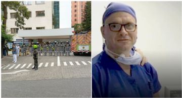 Asesinan a balazos a médico e incendian su consultorio en Colombia, acusan a paciente del homicidio