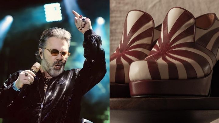 Manuel Mijares y conductor de Telemundo se 'disputan' exclusivos zapatos de una diseñadora mexicana