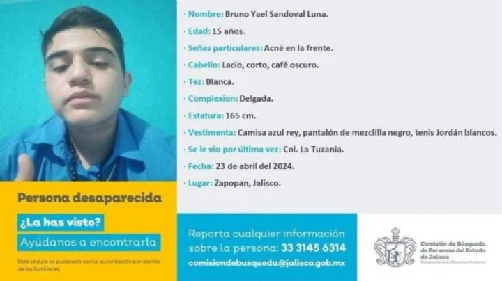 Localizan a Bruno, estudiante de la UdeG reportado como desaparecido