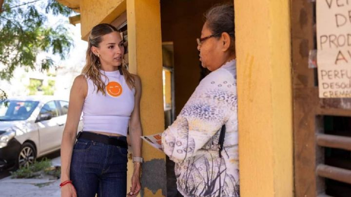Presenta Mariana Rodríguez los ocho ejes de su campaña por la alcaldía de Monterrey