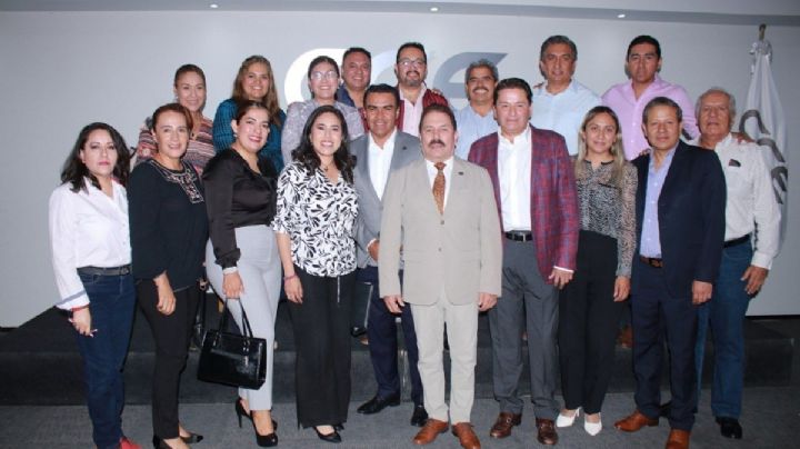 Simey Olvera impulsa diálogo y colaboración con empresarios de Hidalgo