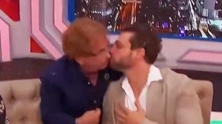 VIDEO: Tony Balardi le roba tremendo beso a Nicola Porcella