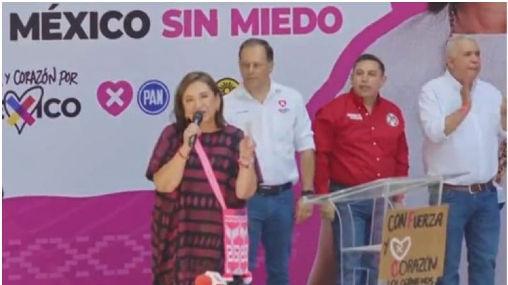 Xóchitl Gálvez reitera que mantendrá los programas sociales en su gobierno