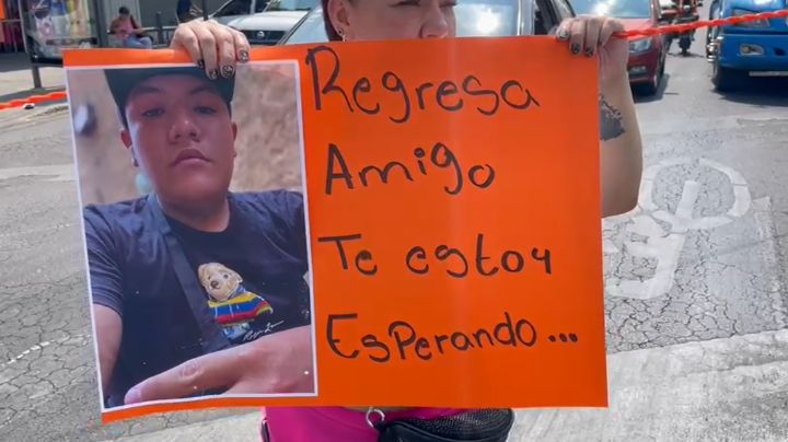 "Regresa, amigo, te estoy esperando"; buscan a Christofer Loperena en la Morelos