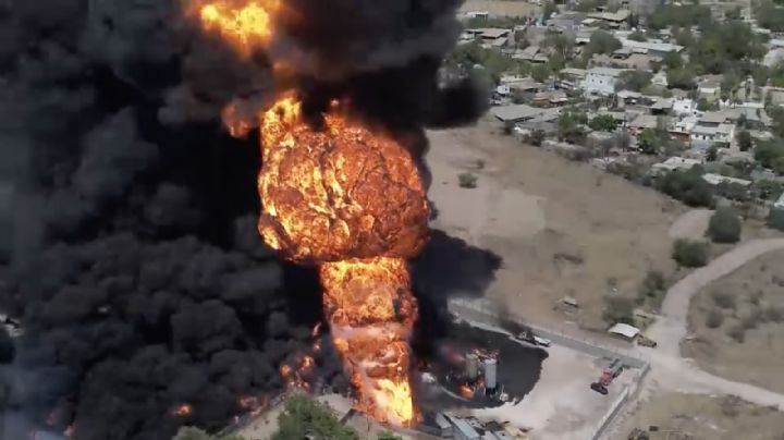 Incendio en Culiacán: explosión en una planta de combustibles provoca llamas gigantescas