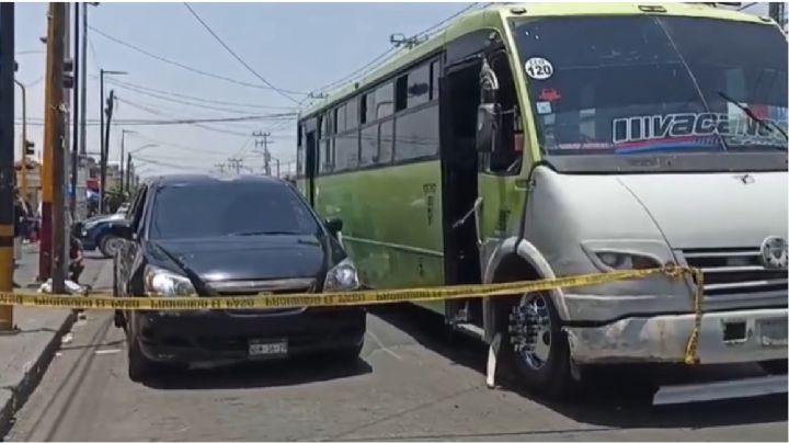 Camión atropella y mata a adulto mayor que viajaba en bicicleta en Calzada Tláhuac-Chalco