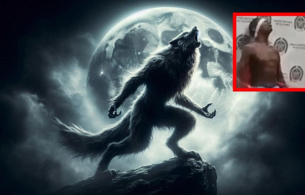 ¿Lobo Hombre en Cartagena? Sujeto intenta escapar de la Policía convirtiéndose en licántropo: VIDEO