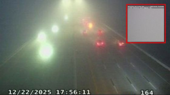 Densa niebla cubría la costa de Galveston donde ocurrió el accidente