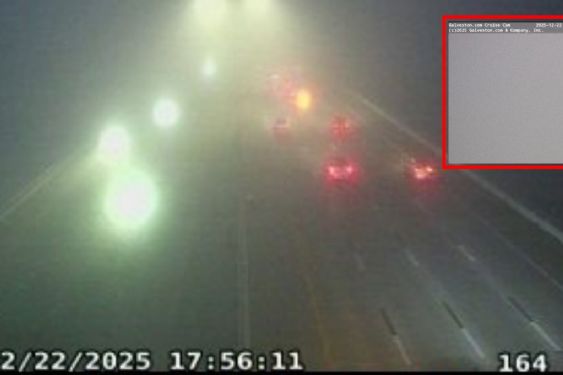 Foto de: Densa niebla cubría la costa de Galveston donde ocurrió el accidente