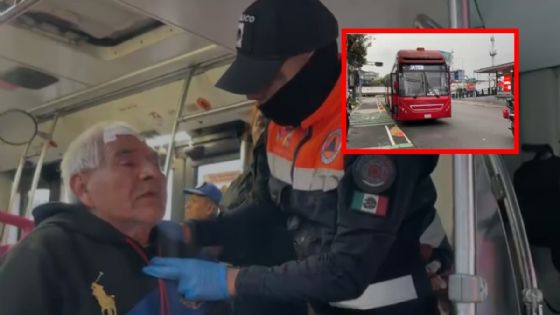 Foto de: Choque de Metrobús Línea 2 deja 8 lesionados, hay una mujer grave | VIDEO