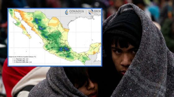 SMN alerta por fin de semana de bajas temperaturas para estas 7 entidades