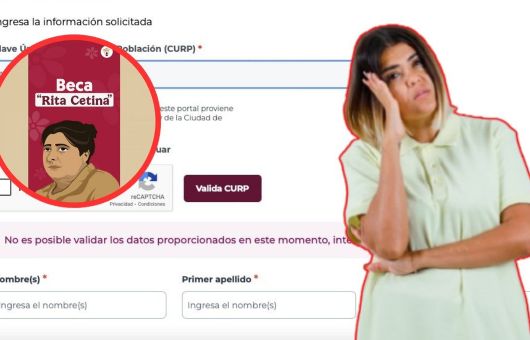 Beca Rita Cetina 2025: ¿Qué hacer si no puedo registrar a mi hijo de secundaria por las fallas de la página?