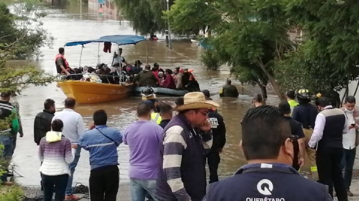 Dos muertos, una mujer desaparecida y varios daños, dejan lluvias en Querétaro