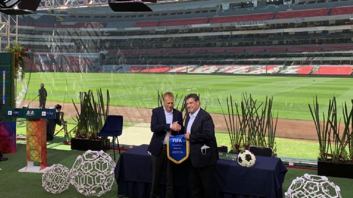 FIFA reconoce el Estadio Azteca y estrecha lazos con Claudia Sheinbaum