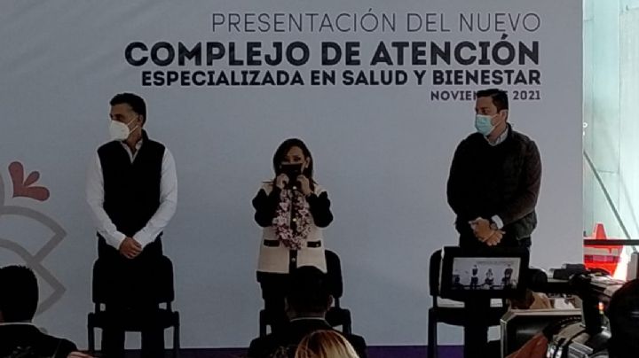 Lorena CuÃ©llar asegura obra denominada "Complejo de atenciÃ³n en salud y bienestarâ€� en Tlaxcala