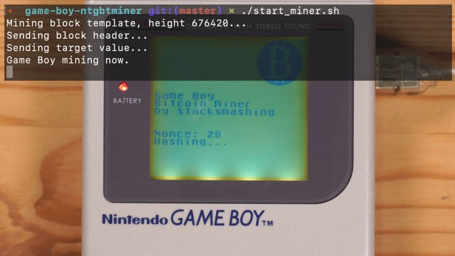 ¿Tienes una Game Boy de 1989? Pues podrías estar minando bitcoins con ella; te explicamos cómo