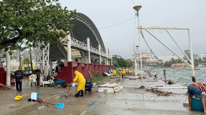 Huracán "Nora" deja daños en Guerrero; Acapulco, el más afectado