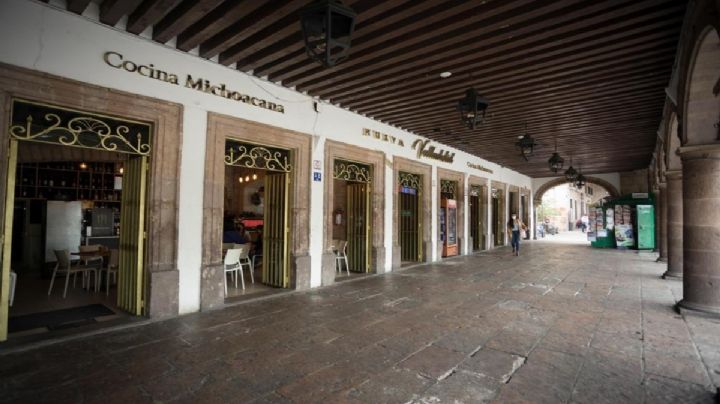 Centro histórico de Morelia cierra sus portales nuevamente al turismo