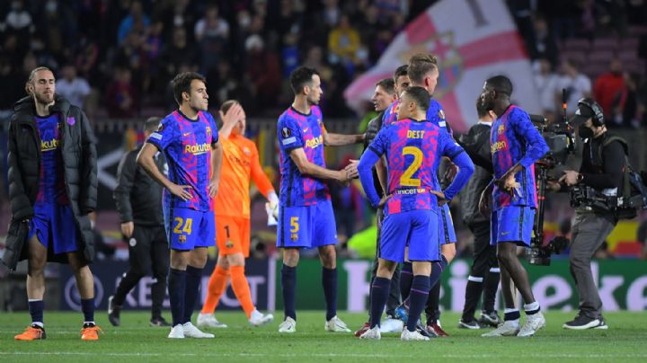 Nuevo fracaso del Barcelona: Pierde 2-3 ante Eintracht Frankfurt y queda eliminado de la Europa League | VIDEO
