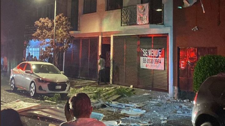 Se registra explosiÃ³n en edificio de la colonia Narvarte; reportan al menos cuatro lesionados
