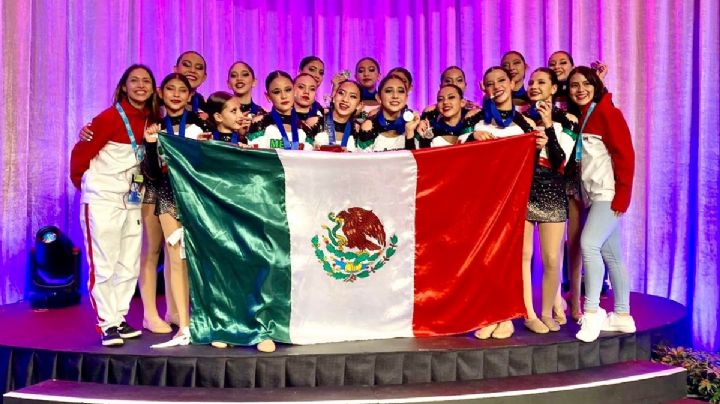 Guanajuato obtiene medalla de plata en Campeonato Mundial Cheer & Dance 2022