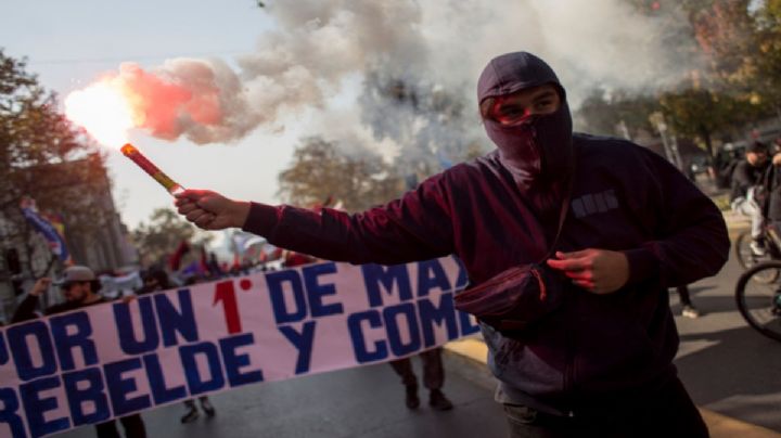 TensiÃ³n en Chile: Fuertes protestas dejan al menos tres heridos y dos detenidos