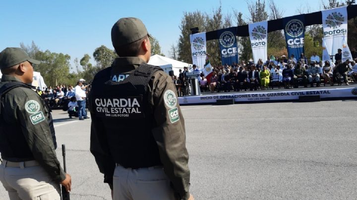 Ricardo Gallardo garantiza seguridad a los potosinos con la Guardia Civil Estatal
