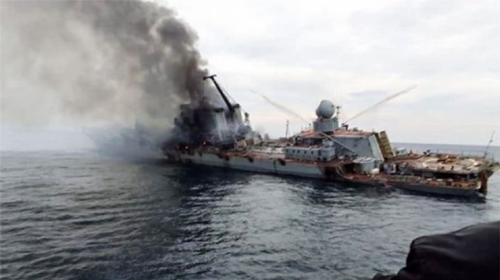 Filtran dramÃ¡tico audio del buque ruso Moskva hundiÃ©ndose: "hacemos todo lo posible para salvar a la tripulaciÃ³n"