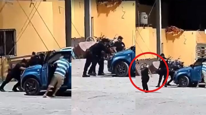 PolicÃ­a agrede en Kinchil a periodista que documentaba choque de alcalde yucateco | VIDEO