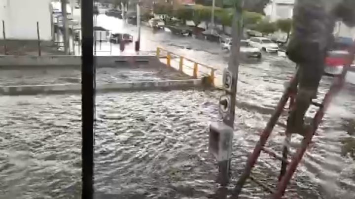 Â¡Una vez mÃ¡s! Tepic queda bajo el agua por remanentes del huracÃ¡n "Blas" | VIDEO