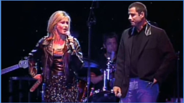 John Travolta y Olivia Newton-John: asÃ­ fue su reencuentro cantando un tema clÃ¡sico de Vaselina  | Videos