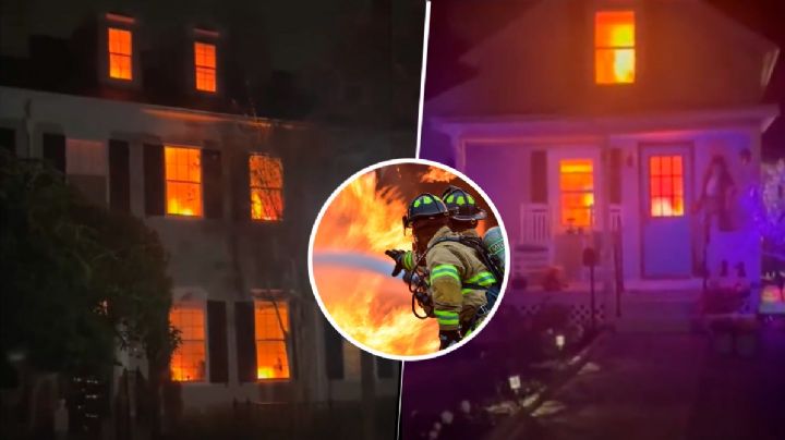 VIDEO | Halloween: así es la decoración más realista de un incendio que terminó asustando a los bomberos