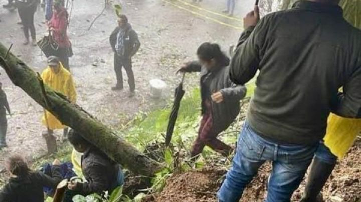 Intensas lluvias colapsan carretera de Ocotepec-Coapilla en Chiapas
