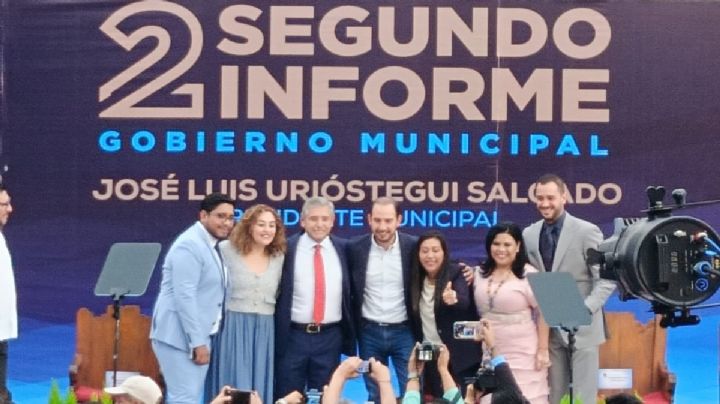 José Luis Urióstegui Salgado rinde su segundo informe de gobierno en Cuernavaca