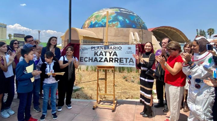 Iztapalapa estrena planetario en honor a Katya Echazarreta