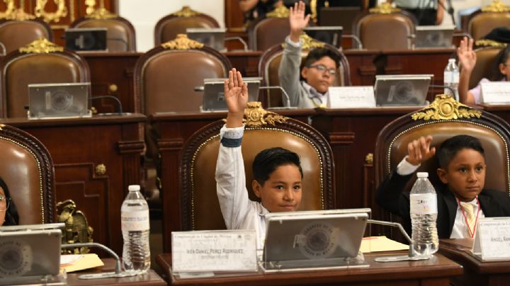 Infancias toman el Congreso de la CDMX y alzan la voz para exigir nuevas leyes en la capital