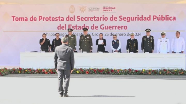 Evelyn Salgado designa a nuevo secretario de Seguridad en Guerrero