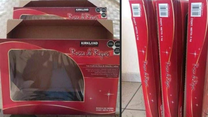 La Rosca de Reyes de Costco: revenden las cajas vacías para hacer negocio
