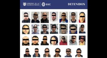 SSC detiene a 27 personas en Xochimilco, como resultado del reforzamiento de la seguridad en esa alcaldía