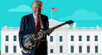 Donald Trump venderá guitarras “edición limitada” en 200,000 pesos