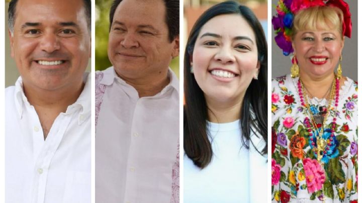 ¿Dónde y cómo comenzarán sus campañas los candidatos al gobierno de Yucatán?