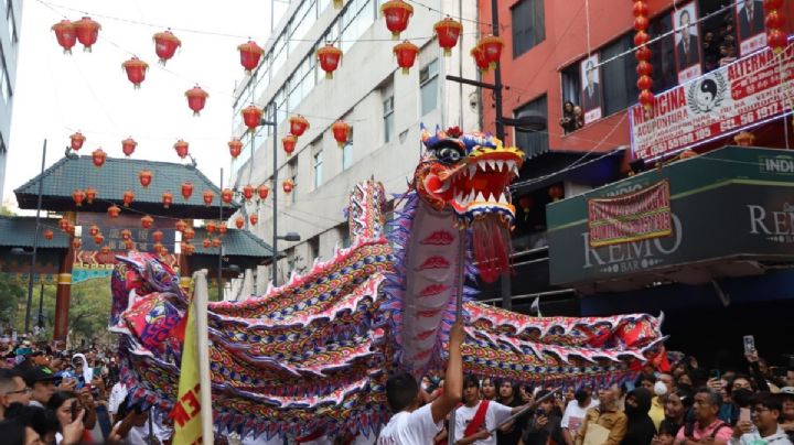 Cierran circulación en Barrio Chino ante festejo por el Año del Dragón de Madera