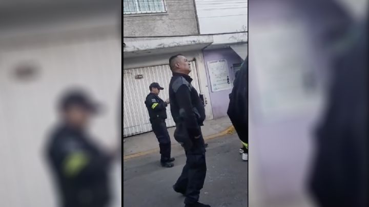 Policía es captado ebrio en carnaval; autoridades ya actúan