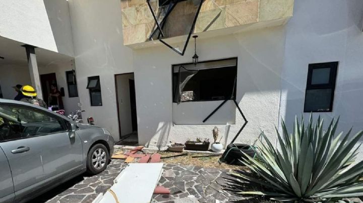 FOTOS: explosión en fraccionamiento Monte Blanco en Juriquilla, Querétaro, deja una mujer lesionada