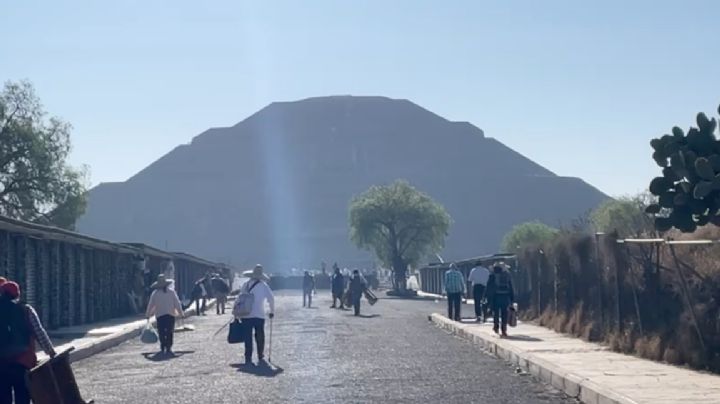 Equinoccio de primavera 2024: acuden a las Pirámides de Teotihuacán para recargar energías