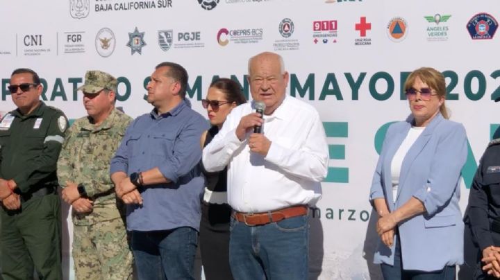 Gobernador de Baja California Sur da inicio al Operativo Vacacional Semana Santa 2024